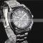 Fashion men watches stainless stell analog quartz watch reloj genova full steel