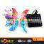 Hot selling 12 led solar butterfly string decoration light for garden