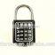 Colorful 10 Digit Code Small Padlock