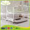 WBC-20B softtextile carved teak wood baby swing cradle bed extender for baby, baby bed rail                        
                                                Quality Choice