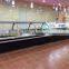 Supermarket Glass Deli Meat Showcase refrigerator