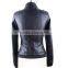 Hot Selling Lady Fashion Washed PU Jacket Leather Jacket From Factory