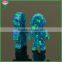 synthetic opal manufacturer OP36 blue green child boy opal chain necklaces charms for boys