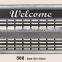 2015 hot sales welcome pvc injection mats