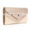 CWGSW5207-003 New Trends Fashion Aglare Clutch Purse Women Genuine Leather Envelope Bag