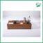 Desk Organizer Storage Box Mail Holder Bamboo Case