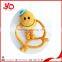 2015 New design stuffed yellow excavator toy , plush toy excavator