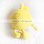 promotional custom plush yellow animal toy , plush animal toys