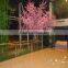 Selling high quality artificial peach blossom tree for garden decoration