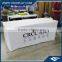 Fitted Polyester Table Cloth Custom