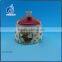 European Christmas storage ceramic canisters sets for Food Kitchen