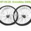 2016 snow bike wheels 90mm wide 25mm deep clincher rims hookless, 26er carbon clincher wheels for fatbike 32H/32H thru axle