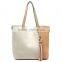 2016 2 Toned Colorblock Tassel Tote lady fashion handbag lady handbag