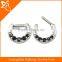 Indian Hoop Nose Rings Nipple Lip Septum Earrings Tribal Nose Ring with Zircon