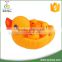 Baby bath yellow rubber duck toy