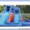 2014 New Design Inflatable Water Slide and Pool with Cannon-9117N Water Slide Park
