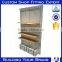 2016 best selling store furniture wall mount adjustable shelf shop wall display