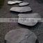 erosion resistance antacid natural China black irregular shaped slate floor tile tumbled stone