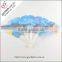 Promotional products pp fan/advertising pp fan/folding hand fan frame