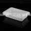800ml stackable disposable microwave safe and freezer plastic food container with clear lid
