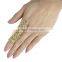 Lovely Women Rhinestone Full Finger Armor Joint Knuckle Hollow Out Ring