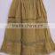 Women Multi tear embroidery Technics wrap skirts wear cotton Indian skirts wear