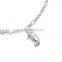 Summer Style Girls Beach Silver Octopus Seahorse And Starfish Charm Anklets