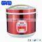 Red color stainless steel rice cooker and warmer