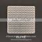 75*75*12.7 Round hole Extruded honeycomb ceramics parts, honeycomb filters for iron casting