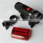 LED Lamp Bike Bicycle Front Head Light + LED Rear Tail Safety Flashlight