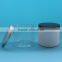 Round colorful 400ml plastic PET jars, 400g 14oz Clear PET plastic jar with aluminum cap