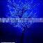 Colorful nice design plastic cherry blossom tree led artificial outdoor decoration cherry blossom tree with high quality