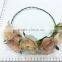 Pretty garland headband flower crown