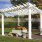 Wood plastic composite WPC garden pergola/pergola flooring