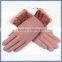 Export Fashion and Cheap Lady Cashmere Glove, Cashmere Glove With Lace