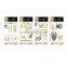 Fashion Body Temporary Metallic Tattoo Flash Gold Silver Tatoo Sticker