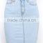 2016 Women Pencil Skirt Wash Denim Pencil Skirt Customized Clothing In China                        
                                                Quality Choice