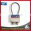 Promotion gift metal cable lock zamac engraved logo keychain