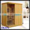 3 Person Solid Wood Sauna Room With Cabon Heater