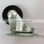 Light duty pp/rubber caster,Light duty SR caster,Light duty black PP furniture caster Wheels