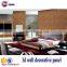 deocrative 3d leather wall panel for interior wall paneling
