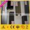 WOW!! wood grain aluminum extrusion profile for window and kitchen cabinet series for Libya
