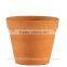 Round terracotta pots wholesale, cheap ceramic flower pots