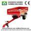 6*4 farm equipment european hydraulic dump trailer, agricultural equipment power trailer moving machine