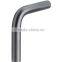 inox 90 degree M8 thread handrail bracket thread bent for railing and stairs