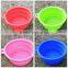 Designer useful collapsible silicone novelty pet bowls