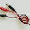 5.5 x 2.1mm DC Power Plug Alligator Clip Test Lead Cable