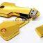 New fashion key shape flash drive usb costomizable laser logo