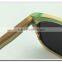 2015 OEM Colorful Bamboo Wooden Sunglasses Cheap Wholesale Wooden Sunglasses China Print Logo Promotional Sunglasses
