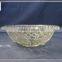 embossed pattern glass bowl, food bowl wholesale